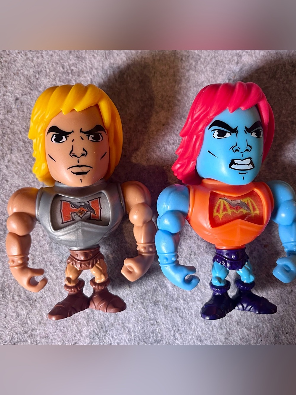 Mattel Masters of the Universe Sonic Wacky Pack He-Man and Faker